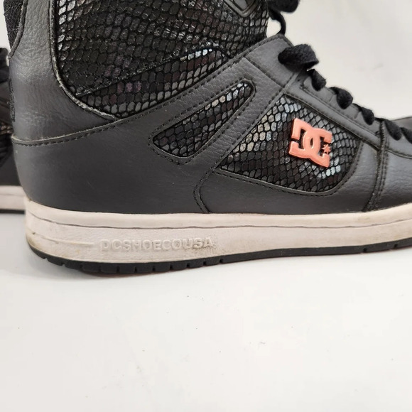 DC Women's  Rebound High SE Skate Shoes Sneakers Size 8 - Picture 10 of 11